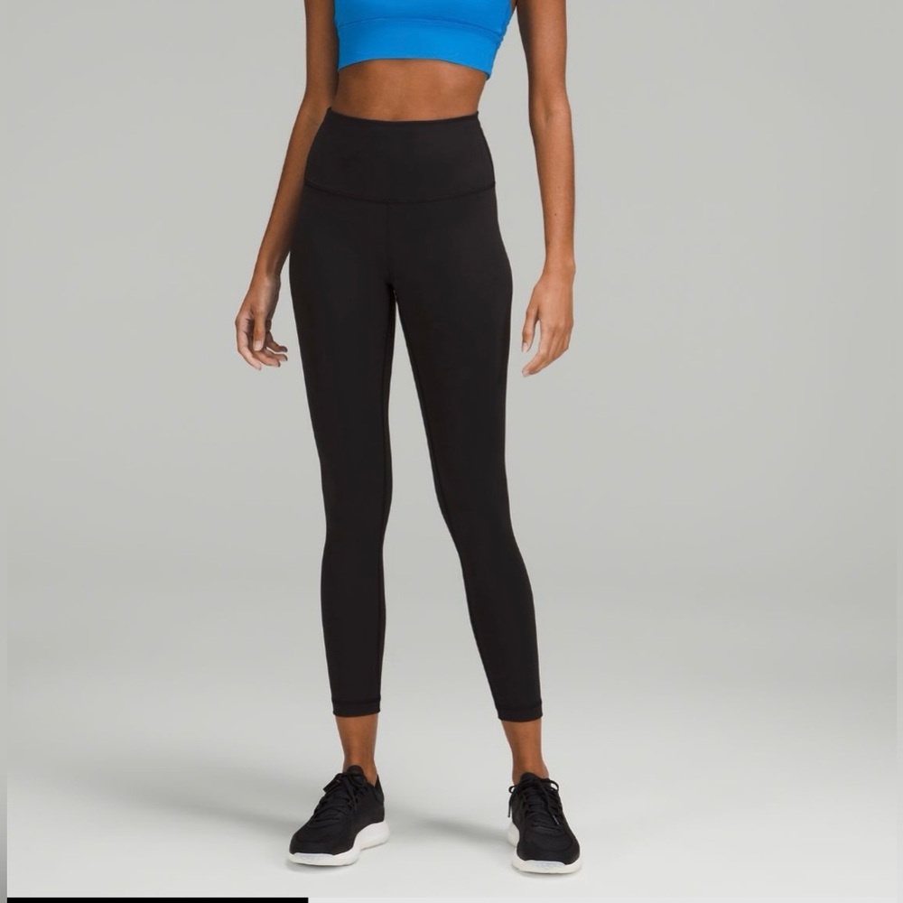 Lululemon Wunder Train High-Rise Leggings - size 6 - 28 inches - black